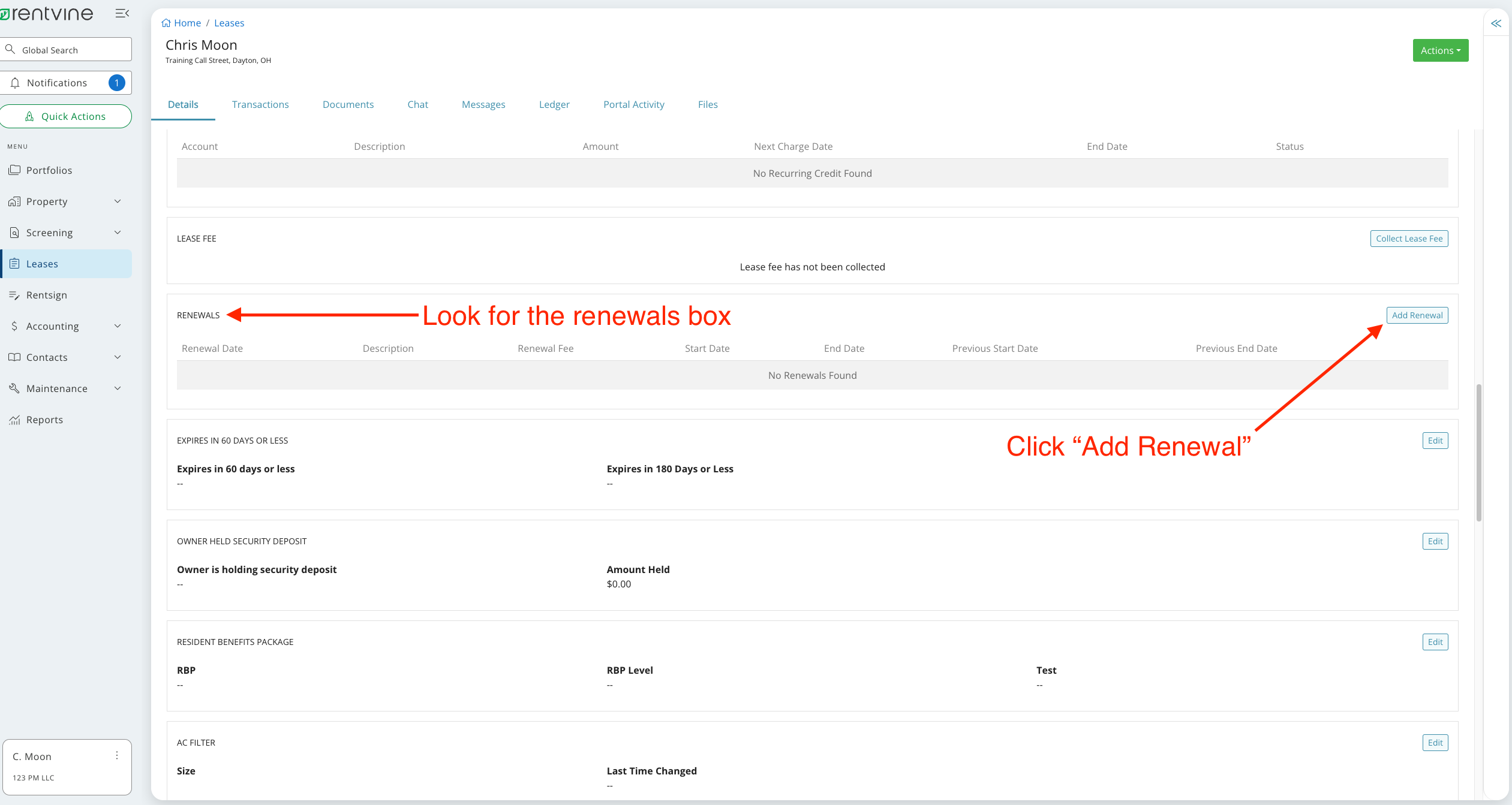 How to Create a Lease Renewal